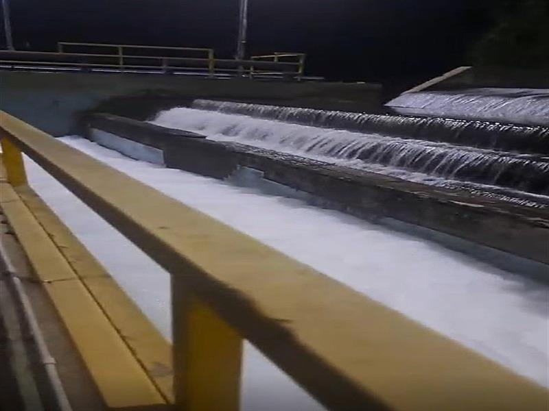 Yalova'da içme suyu arıtma tesisinde oluşan köpüklenme nedeniyle başlatılan soruşturma kapsamında tutuklanan köy muhtarı Yüksel T.'nin aracının Kurtköy Deresi çevresinde görüldüğü anların kamera görüntüsü ortaya çıktı. (Fotoğraf: DHA)