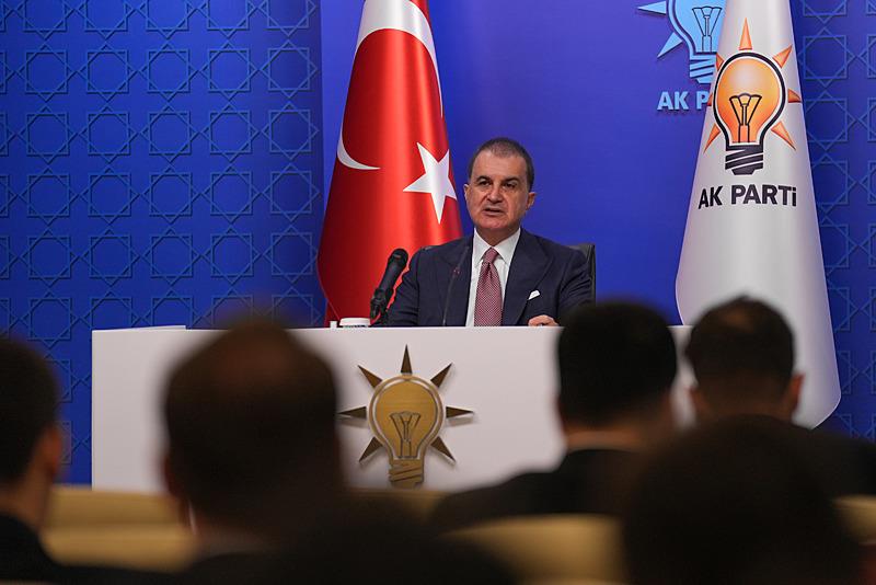 AK Parti Sözcüsü Ömer Çelik (Fotoğraf: AA)