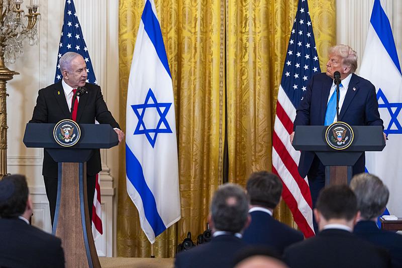 İsrail Başbakanı Binyamin Netanyahu ve ABD Başkanı Donald Trump, EPA