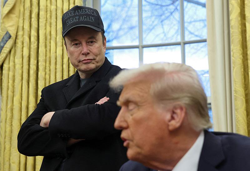 Elon Musk ve ABD Başkanı Donald Trump, Reuters