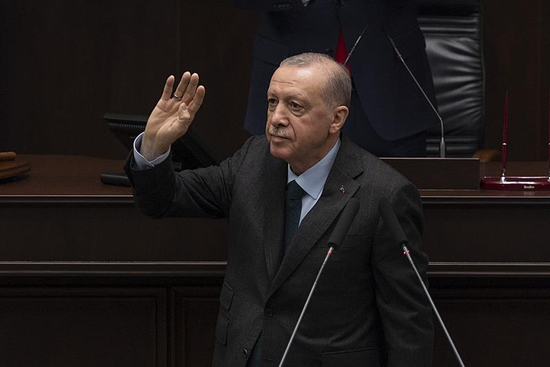 Başkan Erdoğan AK Parti TBMM Grup Toplantısı'nda konuştu (Fotoğraf: AA)