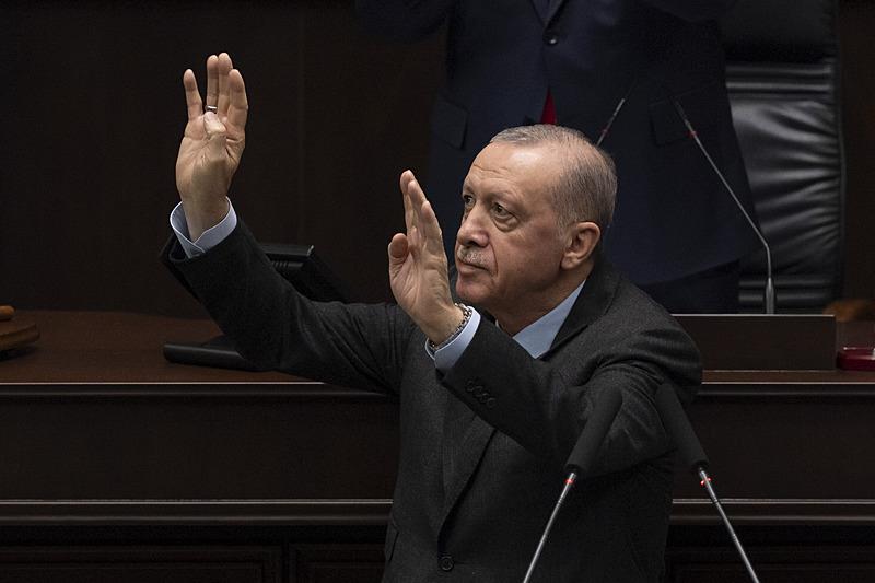Başkan Erdoğan AK Parti TBMM Grup Toplantısı'nda konuştu (Fotoğraf: AA)