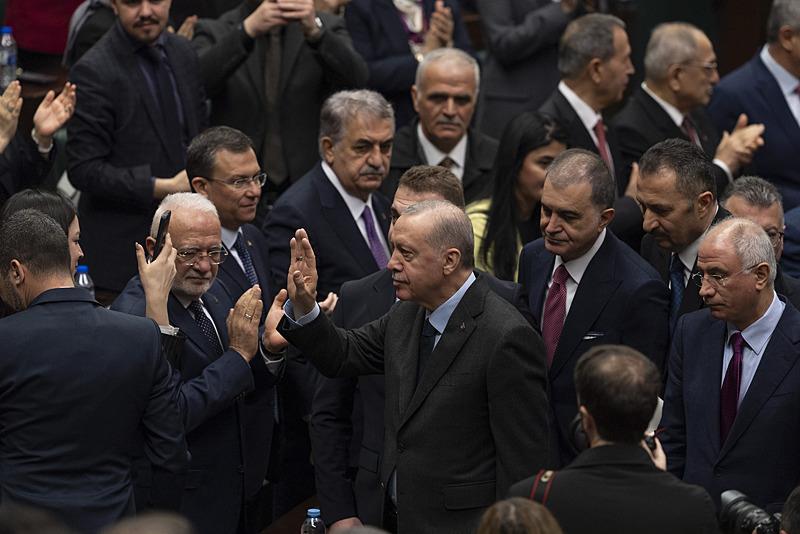 Başkan Erdoğan AK Parti TBMM Grup Toplantısı'nda konuştu (Fotoğraf: AA)