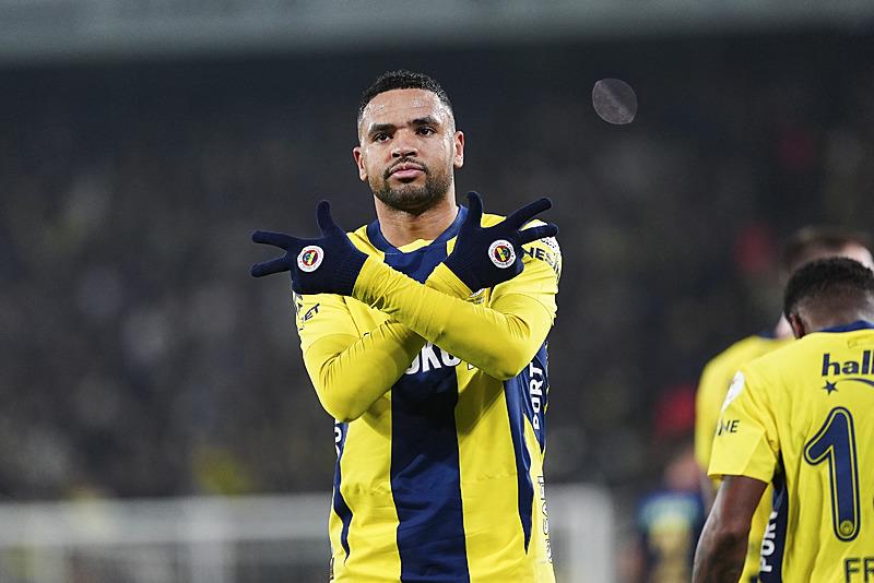 Fener'in Faslı yıldızı En Nesyri en çok gol ortalamalı ikinci oyuncu oldu. (AA)