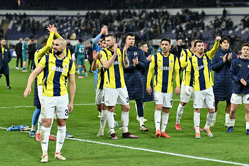 Fenerbahçe Anderlecht'i UEFA Avrupa Ligi'nde eleyerek son 16 turuna yükseldi (AA)