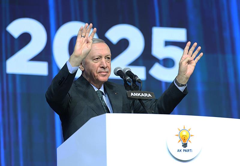 Başkan Recep Tayyip Erdoğan. (AA)