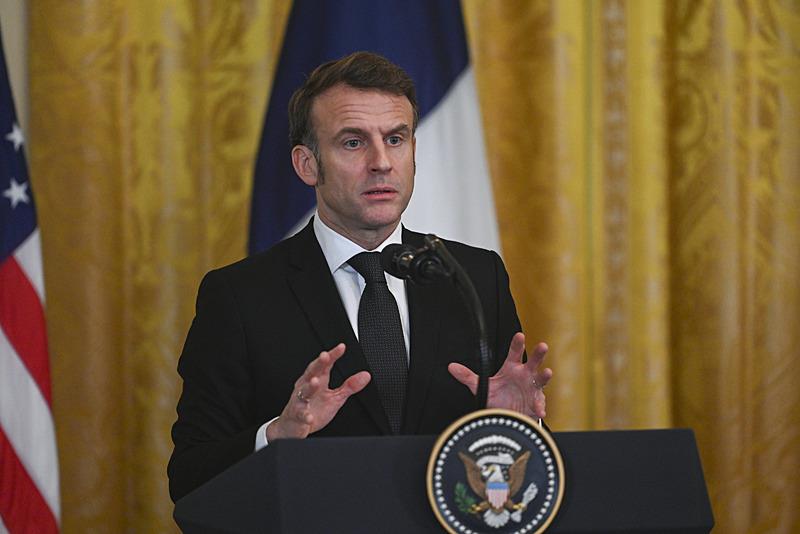 Fransa Cumhurbaşkanı Emmanuel Macron, AA