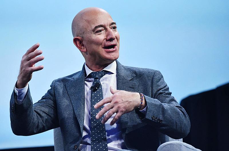 Washington Post'un sahibi milyarder Jeff Bezos, AFP