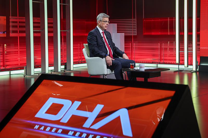 DHA Haber Merkezi'ne konuk olan Bakan Memişoğlu, gündeme ilişkin soruları yanıtladı.