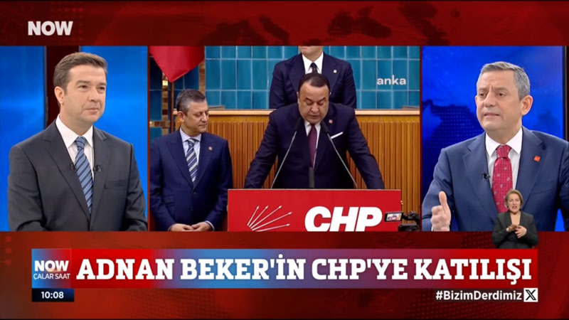 Now TV ekran görüntüsü (Takvim.com.tr)