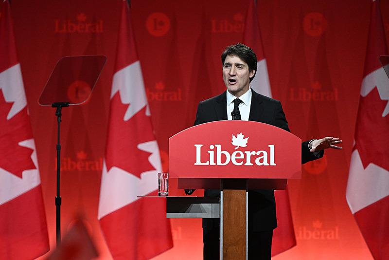 Kanada Başbakanı ve Liberal Parti lideri Justin Trudeau. (AA)