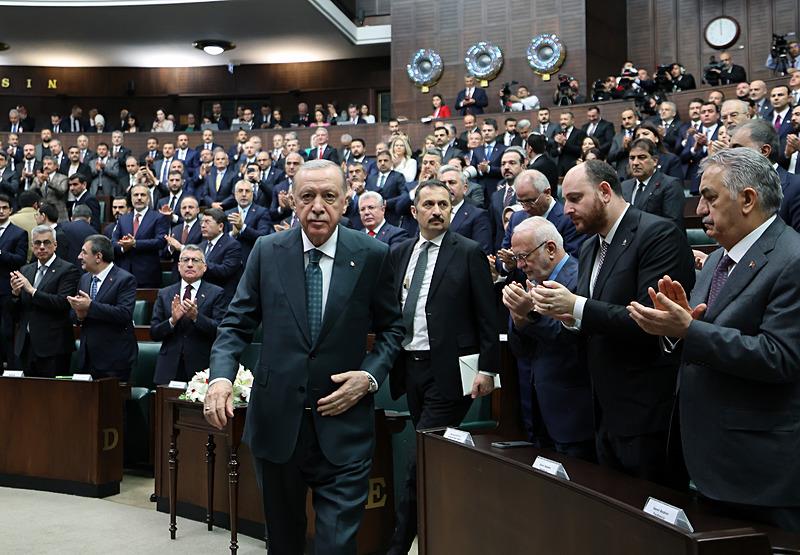 Başkan Erdoğan, AK Parti TBMM Grup Toplantısı'na katıldı (Fotoğraf: AA)
