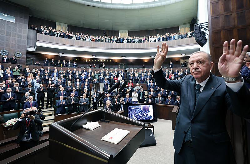 Başkan Erdoğan, AK Parti TBMM Grup Toplantısı'na katıldı (Fotoğraf: AA)