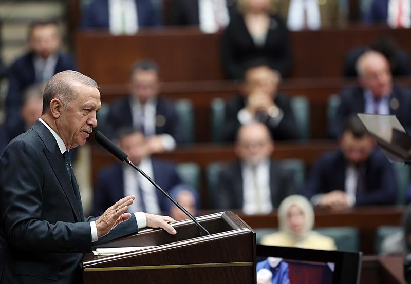 Başkan Erdoğan, AK Parti TBMM Grup Toplantısı'na katıldı (Fotoğraf: AA)