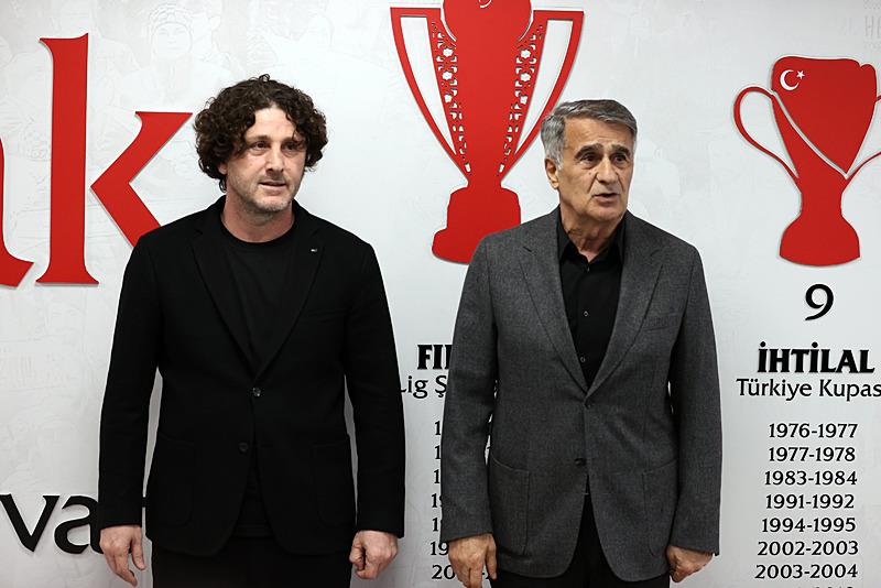 Fatih Tekke ve Şenol Güneş. (AA)