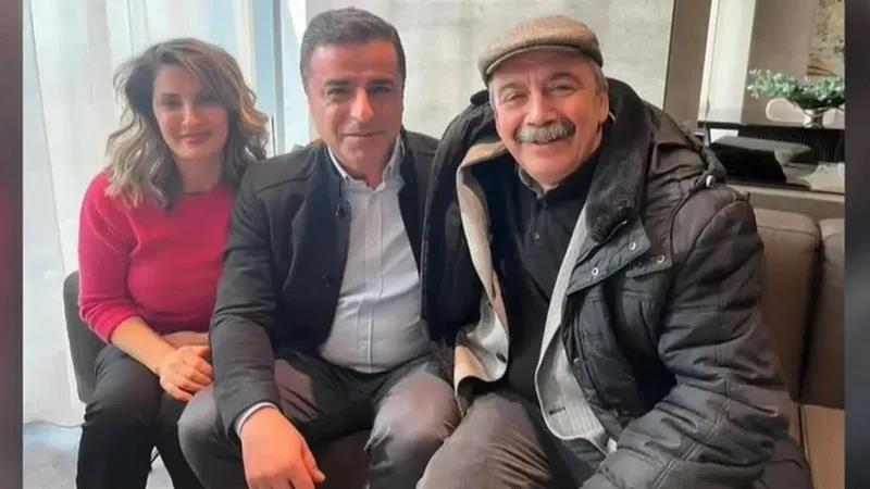 HDP'li terör turuklusu Selahattin Demirtaş ve DEM'li Sırrı Süreyya Önder (Takvim.com.tr)