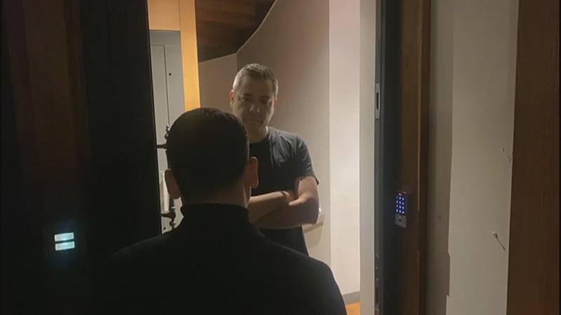 Murat Ongun'un gözaltına alınma anları (Fotoğraf: DHA)