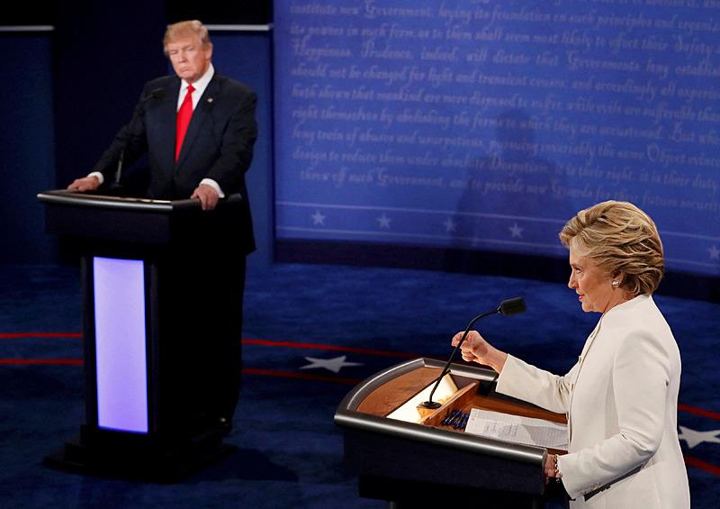 Donald Trump ve Hillary Clinton, Reuters