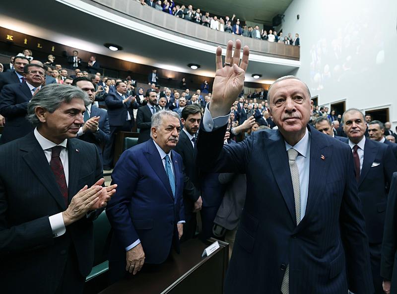 Başkan Recep Tayyip Erdoğan, AK Parti Grup Toplantısı'nda konuştu (İHA)