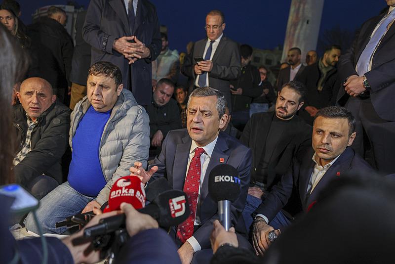 CHP Genel Başkanı Özgür Özel, Saraçhane, AA