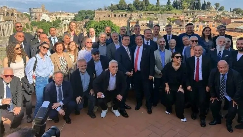 Ruşen Çakır İBB kasasından Roma gezisinde (Takvim.com.tr)