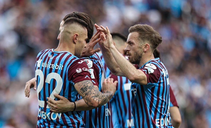 Trabzonspor'un gol sevinci (Trabzonspor Kulübü)