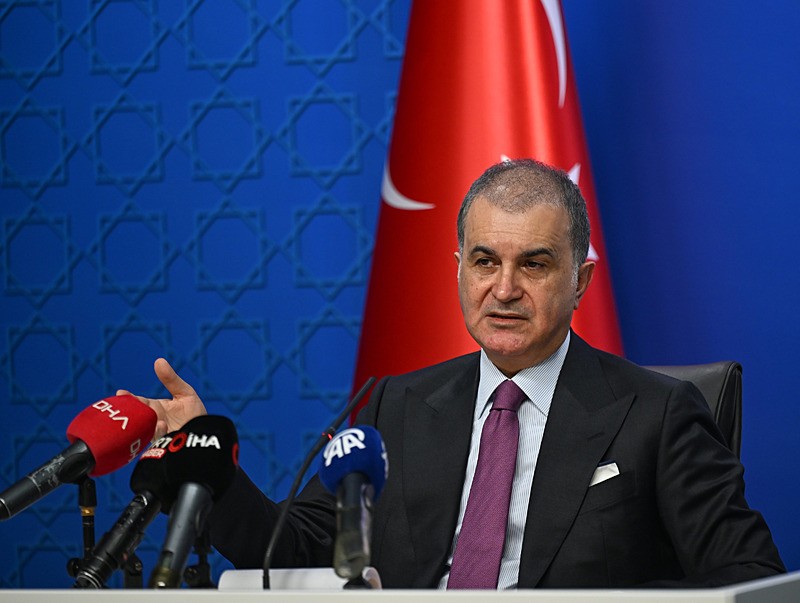 AK Parti Sözcüsü Ömer Çelik (AA)