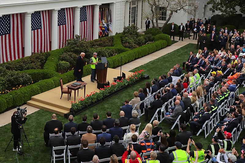 ABD Başkanı Donald Trump vergileri duyurdu, Reuters