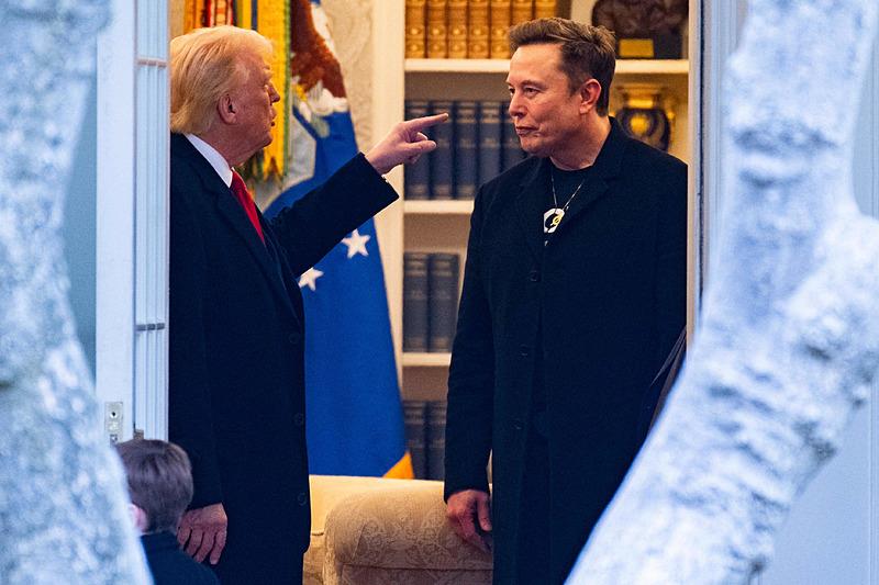 Donald Trump ve Elon Musk, AFP