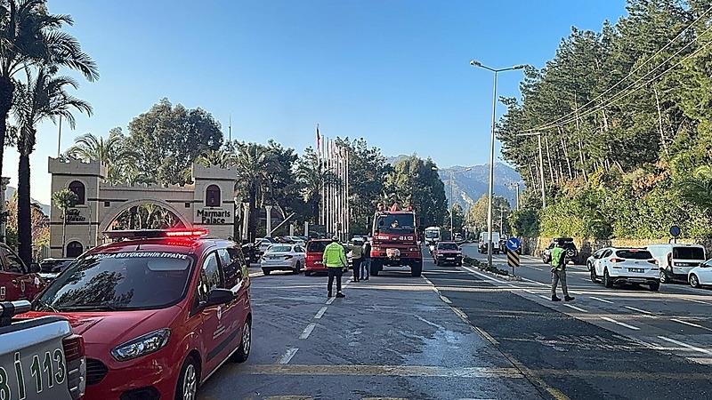 Yangın kısa süre içerisinde söndürüldü. (DHA)
