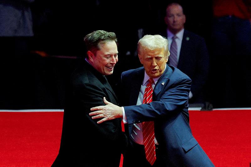 Elon Musk, Donald Trump, Reuters