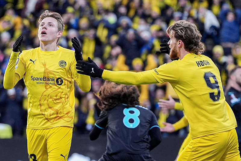 Ulrik Saltnes'in gol sevinci (EPA)