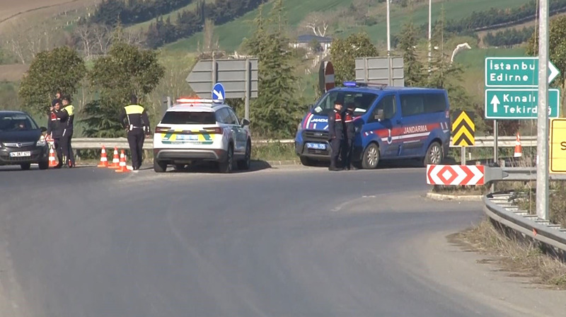 Marmara Ceza İnfaz Kurumları Yerleşkesi çevresinde güvenlik önlemi alındı (Fotoğraf: İHA)