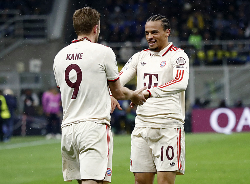 Leroy Sane ve Harry Kane