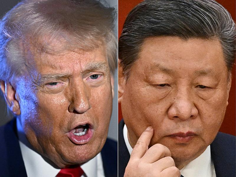 ABD Başkanı Donald Trump, Çin Devlet Başkanı Şi Jinping, AFP