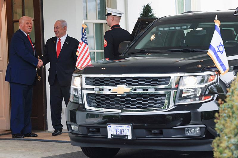 Trump ve Netanyahu, Reuters