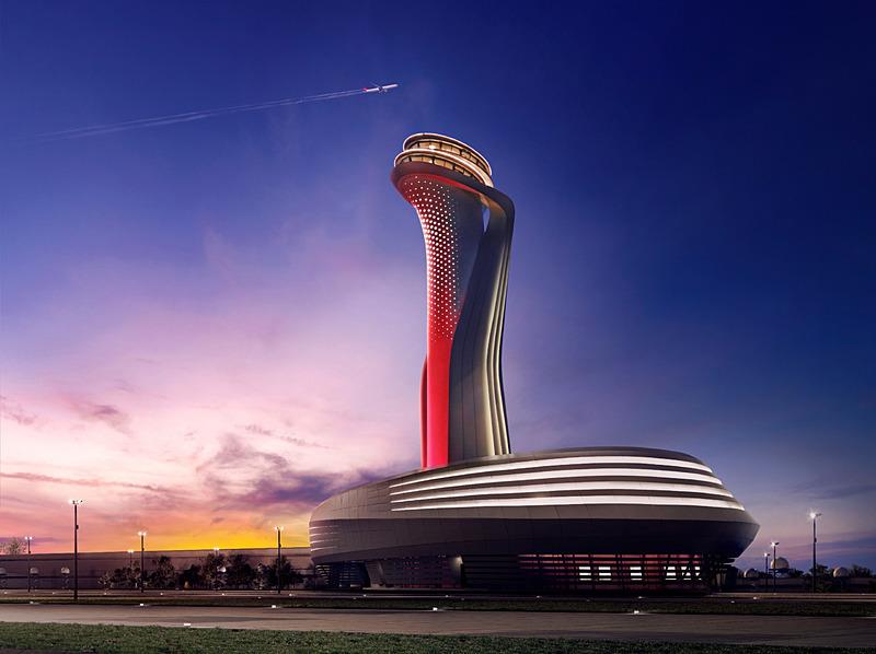 İstanbul Havalimanı'ndan ʺeş zamanlı üçlü bağımsız pist operasyonuʺ başladı (Fotoğraf: AA)