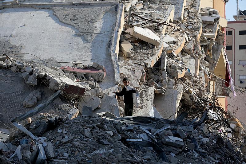 Hamas'ın Gazze lideri Halil el-Hayya İsrail'in son ateşkes teklifine dair açıklamalarda bulundu. (AA)