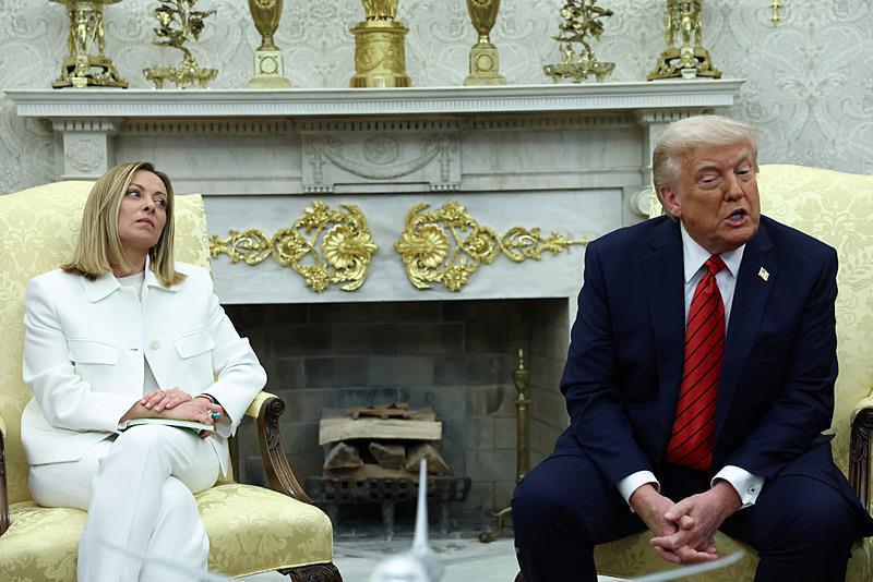 Meloni ve Trump, Reuters