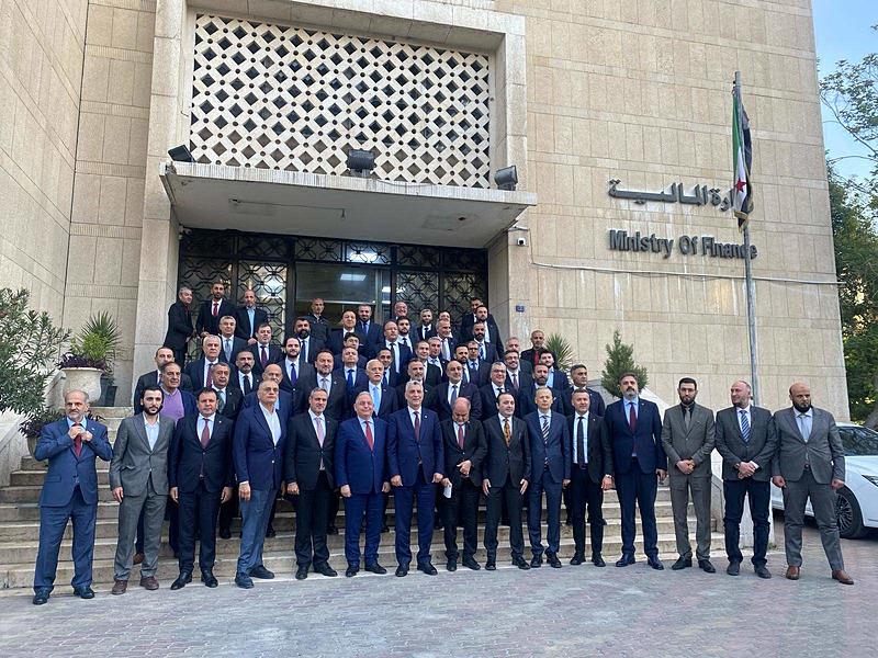 Ticaret Bakanı Ömer Bolat, Suriye'de resmi temaslarda bulundu (Fotoğraf: DHA)