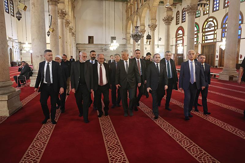 Ticaret Bakanı Ömer Bolat, Suriye'nin Başkenti Şam'da temaslarda bulundu (Fotoğraf: İHA)