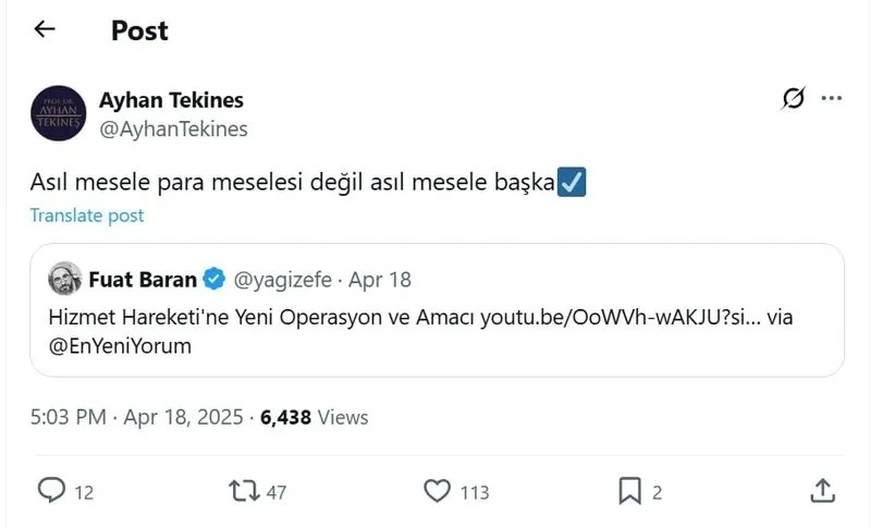 Cevdet Türkyolu teröristbaşı Gülen'in mirasına çöktü, FETÖ'cüler birbirine girdi (Takvim.com.tr),