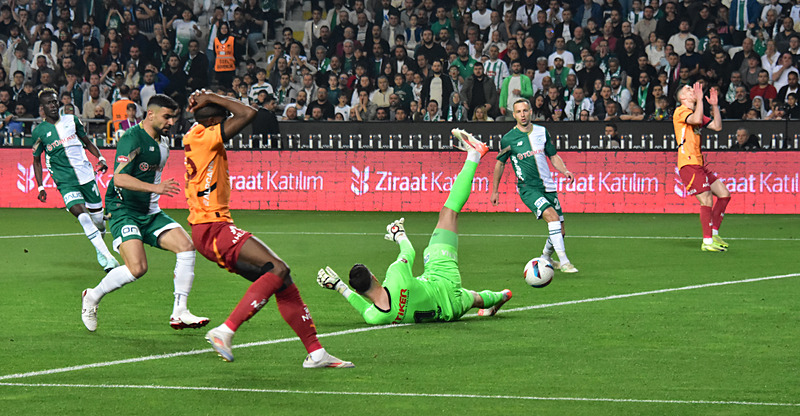 Galatasaray'ın kaçırdığı gol (DHA)