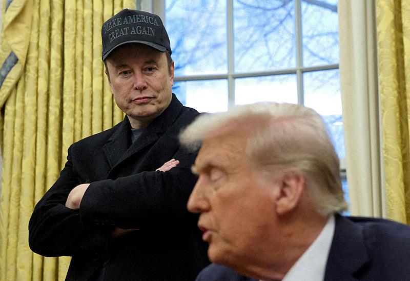 Musk ve Trump, Reuters