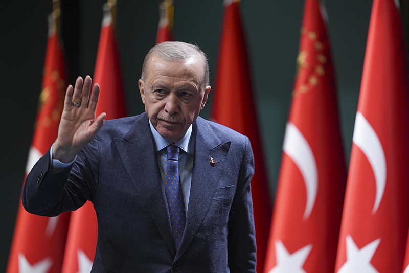 Başkan Erdoğan, Kabine Toplantısı'nın ardından açıklamalarda bulundu (AA)