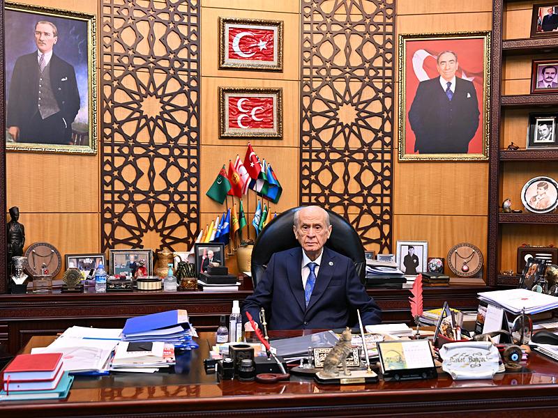 MHP lideri Devlet Bahçeli (DHA, Takvim.com.tr Arşiv)