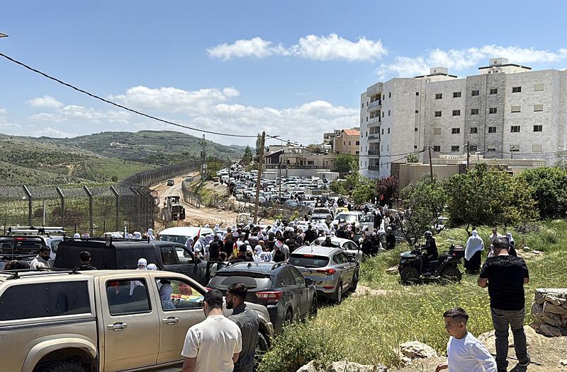 Suriyeli Dürzilerden İsrail'e ziyaret, AA