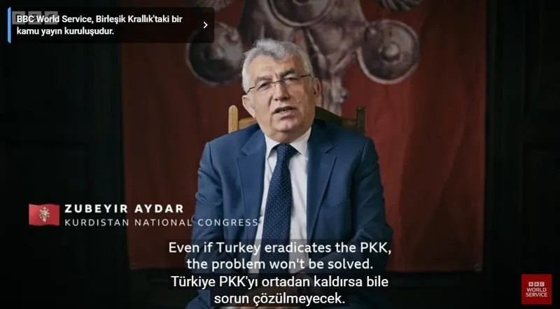 PKK elebaşı Zübeyir Aydar, BBC'de ʺTerörsüz Türkiyeʺ sürecini sabote etmek istedi (Takvim.com.tr)