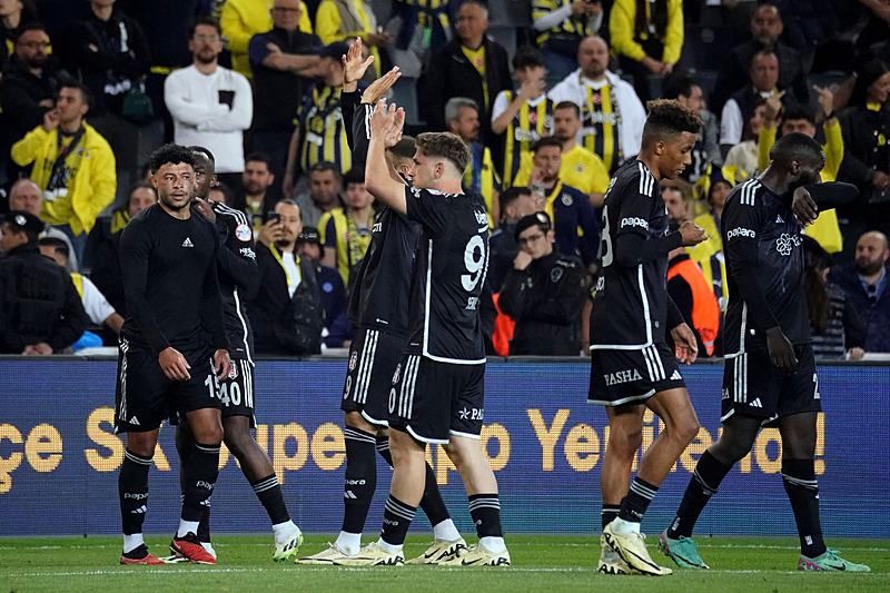 Beşiktaş ilk maçında Fenerbahçe'yi 1-0 yenmişti (AA)