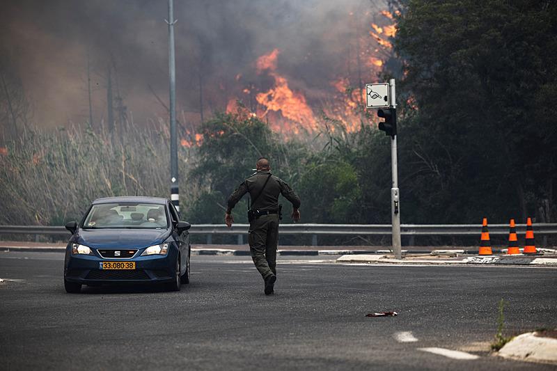 İsrail'de yangınlar, Reuters